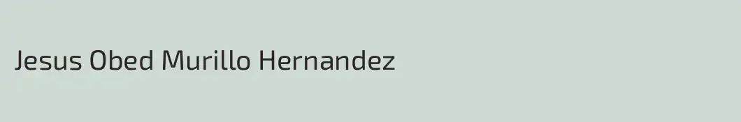 Jesus Obed Murillo Hernandez